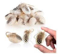 COM-FOUR® 18x Easter eggs to hang, hanging decoration for the Easter bush