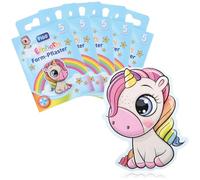 COM-FOUR® 25x Children's plasters - Colorful Plaster Strips for Children - Plaster Set with Unicorn Motifs - clinically Tested