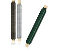 COM-FOUR® 3-piece craft wire set, wrapping wire in green, silver and black