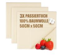 com-four® 3X Bakers Couche, Cheesecloth, Straining Cloth, Dumpling Cloth