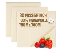 com-four® 3X Bakers Couche, Cheesecloth, Straining Cloth, Dumpling Cloth