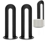 com-four® 3x Pad lifter for coffee pods, accessories for coffee paddies - Practical pad lifter for coffee cans - Easy removal of coffee pads (Accessories - 3 jacks - black)