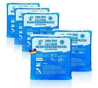 COM-FOUR® 5X Multiple Compress - Cold and Warm compresses - Ice Packs Suitable for microwaves - Ice Packs for Sports Injuries, 14 x 13 cm - Made in Germany (05 Pieces - Medium)