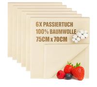 com-four® 6X Bakers Couche, Cheesecloth, Straining Cloth, Dumpling Cloth
