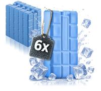 com-four® 6X Large Ice Packs for Coolers