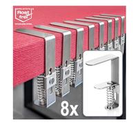 com-four® 8x premium tablecloth clip made of stainless steel