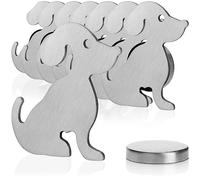 com-four® 8x tablecloth weighters - tablecloth weights made of stainless steel - magnetic tablecloth clamp - approx. 50 g