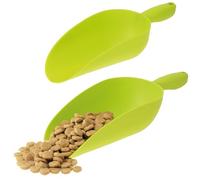 COM-FOUR® COM-FOUR 2X Feed Scoop for portioning Animal Feed - Plastic Sack Scoop - Measuring Scoop for Pets - Weighing Scoop for Feed and Seeds