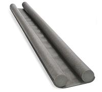 COM-FOUR® draft excluder for the door - door bottom seal - draft excluder with double seal - protection against drafts and noise - 86 cm
