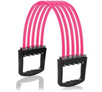 COM-FOUR® Expander Sport - chest expander with 5 tension strengths - expander for fitness at home - training device for the muscles of the chest, arms and shoulders