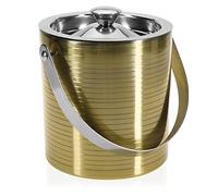 COM-FOUR® ice Bucket Made of Stainless Steel, Double-Walled ice Cube | champagne & wine cooler - cooling bowl