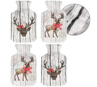 com-four® Pocket Warmer with Fabric Cover - Reusable Hand Warmers with Great Designs - Heating Pad for the Bag