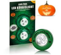 COM-FOUR® Pumpkin Carving Kit for Carving Pumpkins, with LED Pumpkin Light and Extensive Accessories 02 Stück