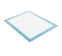 COM-FOUR® Silicone Baking mat Reusable - Permanent Baking mat for ovens up to 230 ° C - Baking mat Coated on Both Sides - 30 x 40 - Blue (Blue Baking mat 1 piece)
