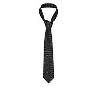 COMAAM Abstract Science Chemistry Men'S Silk Tie Men'S Suit Tie Fashion Print Tie Men'S Regular Tie Wedding Tie Solid Color Tie