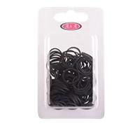 Comair A&A Thick hair elastic bands - 150 pieces Black