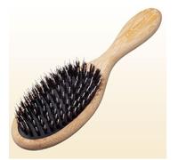 Comair Bamboo-Line Hairbrush with Boar Bristles Oval Small
