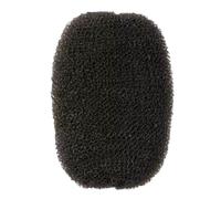 Comair Bun Padding Round 7x11cm Black