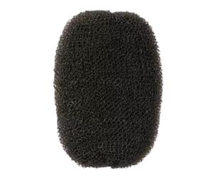 Comair Bun Padding Round 7x11cm Black