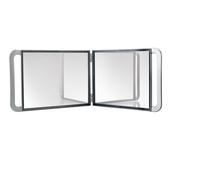 Comair Cabinet Mirror Multi-Grip Black/Silver 21 x 29 cm