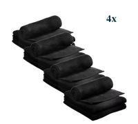 Comair Cabinet Towel 50x90cm - Set of 12 Black