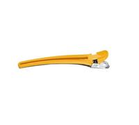 Comair Combi Hair Clips Yellow, 9.5 cm, Pack of 10