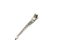 Comair Department Clips Metal Silver 90 mm 12 Pack
