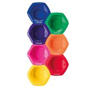 Comair Dyeing Bowl Rainbow tint bowl set 7 pcs, Medium