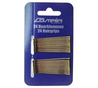 Comair Hair Clips Classic 5cm pin 24 pcs, Brown, 5 cm