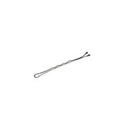 Comair Hair Clips Pretty Fashion 5 Cm Brown, Card With 24 Pieces
