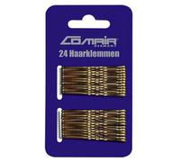 Comair Hair Clips Pretty Fashion Bobby Pins bobby pins hair clips 24 pcs, Brown, 5 cm