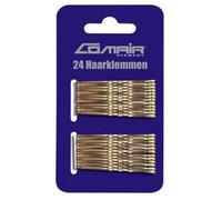Comair Hair Clips Pretty Fashion Bobby Pins bobby pins hair clips 24 pcs, Gold, 5 cm