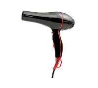 Comair Hair Dryer Slim 1800 Ionic Black/Red Blow Dryer