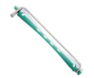 Comair Permanent Wraps Long - 12 Pieces 6mm - White/Green