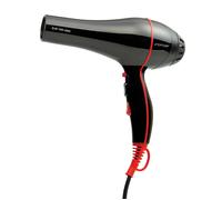 Comair Slim 1800 Ionic Hair Dryer Black-Red Blow Dryer Ion Technology 1800 W