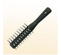 Comair Tunnelvent Brush Rubberize Black Double-Sided