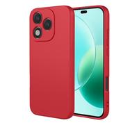 COMAKU Case for Honor 400 Lite, with Camera Soft TPU Silicone Protection Cover with Shockproof Bumper - Red