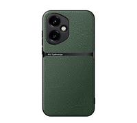 COMAKU Case for Honor 400, Premium Leather TPU Silicone Hybrid Texture is Non-Slip and Shockproof Phone Case Cover - Green