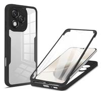 COMAKU Case for Honor X5C Plus, Full Body with Built-in Screen Protector Heavy Duty Protection Shockproof Slim Fit Cover for Honor X5C Plus - Black