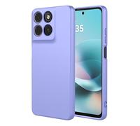 COMAKU Case for Motorola Moto G17 Power, with Camera Soft TPU Silicone Protection Cover with Shockproof Bumper - Purple