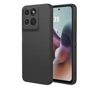 COMAKU Case for Motorola Moto G56 5G, with Camera Soft TPU Silicone Protection Cover with Shockproof Bumper - Black