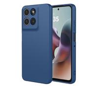 COMAKU Case for Motorola Moto G56 5G, with Camera Soft TPU Silicone Protection Cover with Shockproof Bumper - Blue