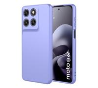 COMAKU Case for Motorola Moto G67, with Camera Soft TPU Silicone Protection Cover with Shockproof Bumper - Purple