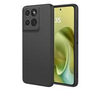 COMAKU Case for Motorola Moto G86 5G, with Camera Soft TPU Silicone Protection Cover with Shockproof Bumper - Black