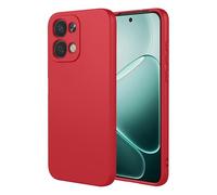 COMAKU Case for Oppo A6 Pro 5G/4G, with Camera Soft TPU Silicone Protection Cover with Shockproof Bumper - Red