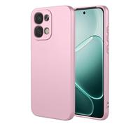 COMAKU Case for Oppo A6 Pro 5G/4G, with Camera Soft TPU Silicone Protection Cover with Shockproof Bumper - Pink