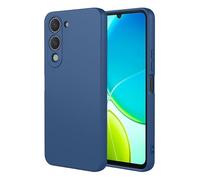 COMAKU Case for Vivo Y29s 5G / Vivo Y04 4G, with Camera Soft TPU Silicone Protection Cover with Shockproof Bumper - Blue