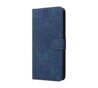 COMAKU Compatible with Motorola Moto G86 Case, Flip Phone Cover with RFID Blocking, Phone Wallet Leather Case Shockproof with Card Holder and Stand, Blue