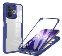 COMAKU OPPO A5 Pro 5G Case, Full Body with Built-in Screen Protector Heavy Duty Protection Shockproof Slim Fit Cover for OPPO A5 Pro 5G - Blue