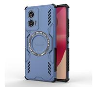 COMAKU Ultra Armor Case for Motorola Edge 50 Fusion, Shockproof TPU+PC Cover, [Rapid Heat Dissipation] [Strong Magnetic] - Blue